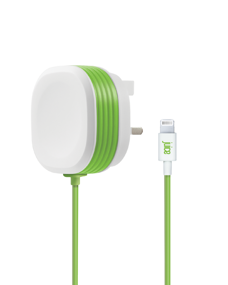 Juice 20W Apple Lightning Mains Charger with 1.5 metre Integrated Cable