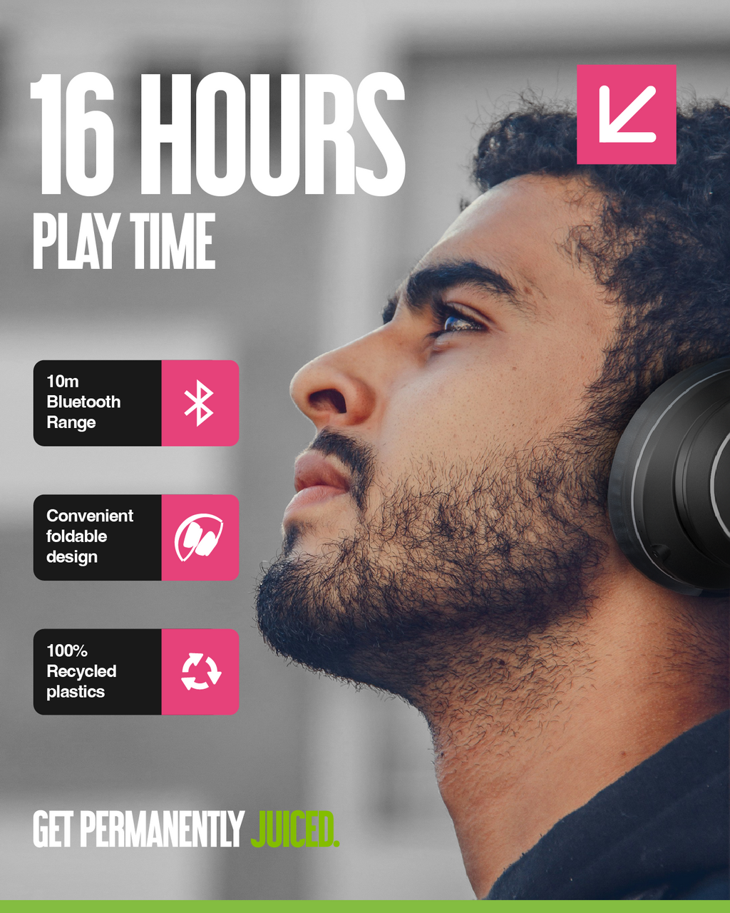 Juice Go Wireless Headphones