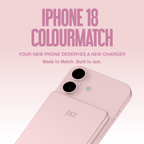 Juice 1 Charge Mag Tec Power Bank – 5,000mAh – iPhone 18 Colour Match – Pink – Colourmatch