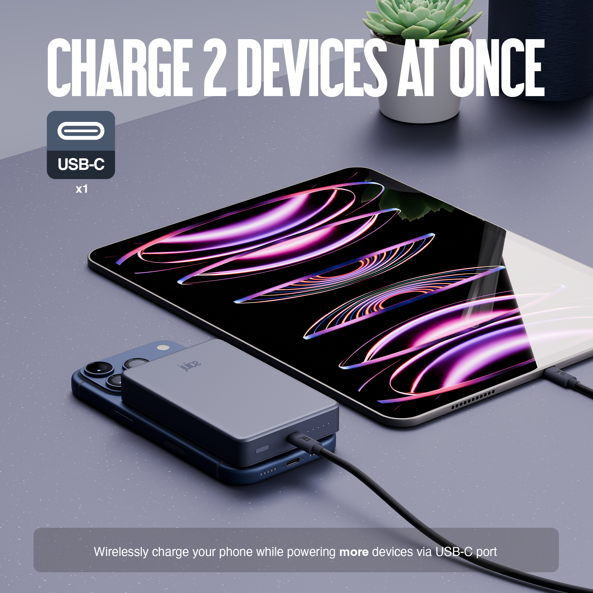 Juice 2 Charge Mag Tec Power Bank – 10,000mAh