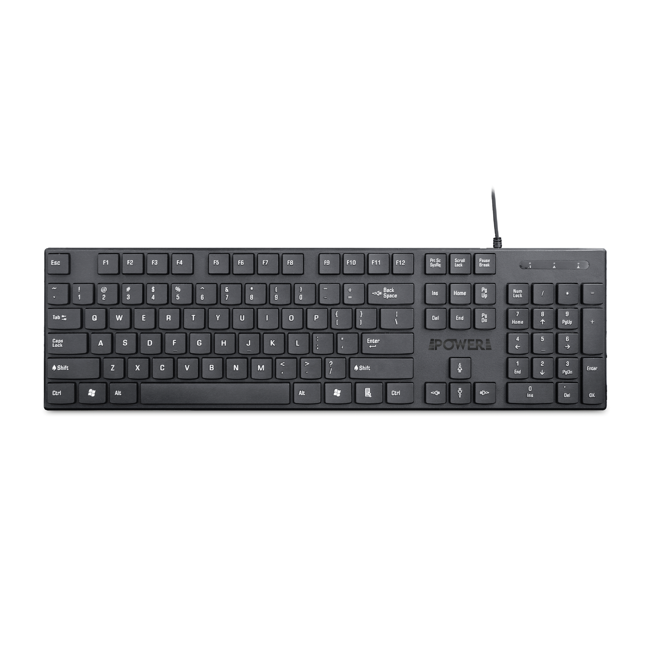 Power Core PC Wired Keyboard