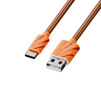 Juice Animals Type C Braided 2M Charging Cable
