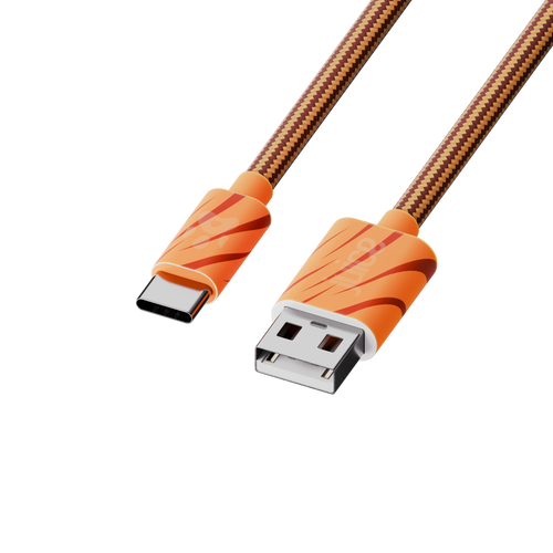Juice Animals Type C Braided 2M Charging Cable
