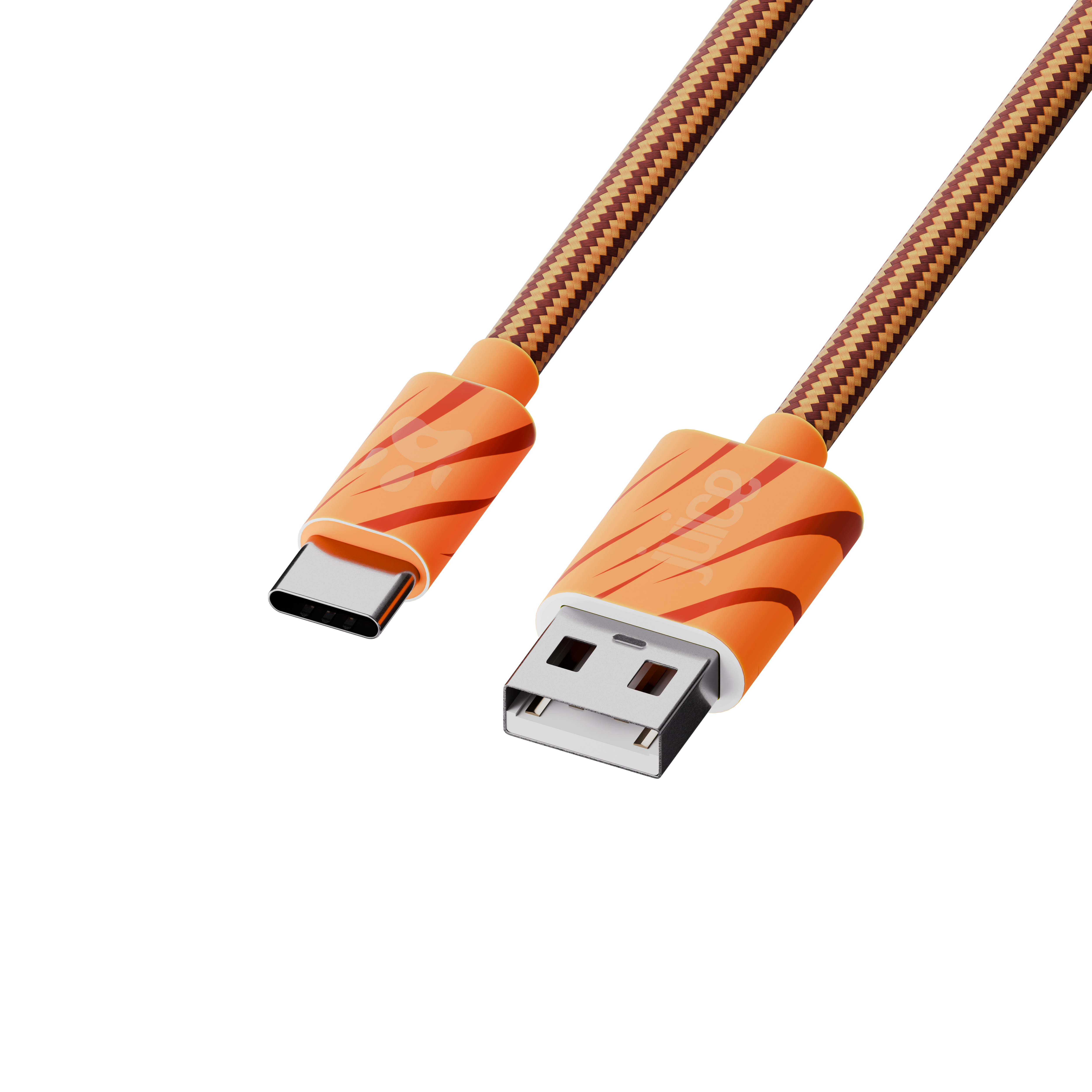 Juice Animals Type C Braided 2M Charging Cable