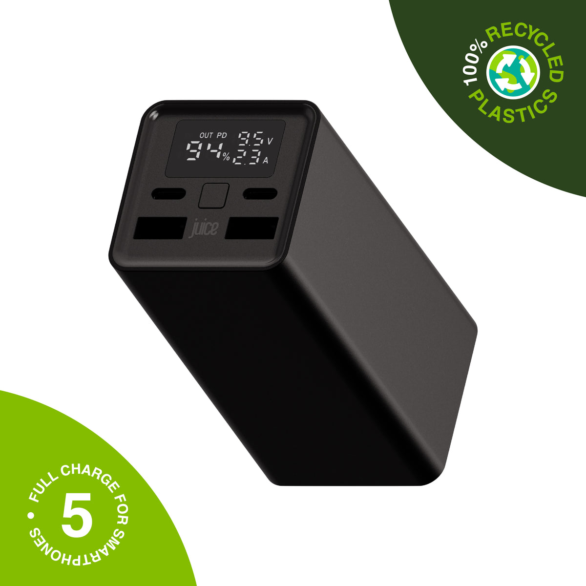 Juice 100W Super Max Charge Portable Power Bank 20,000mAh | The ...
