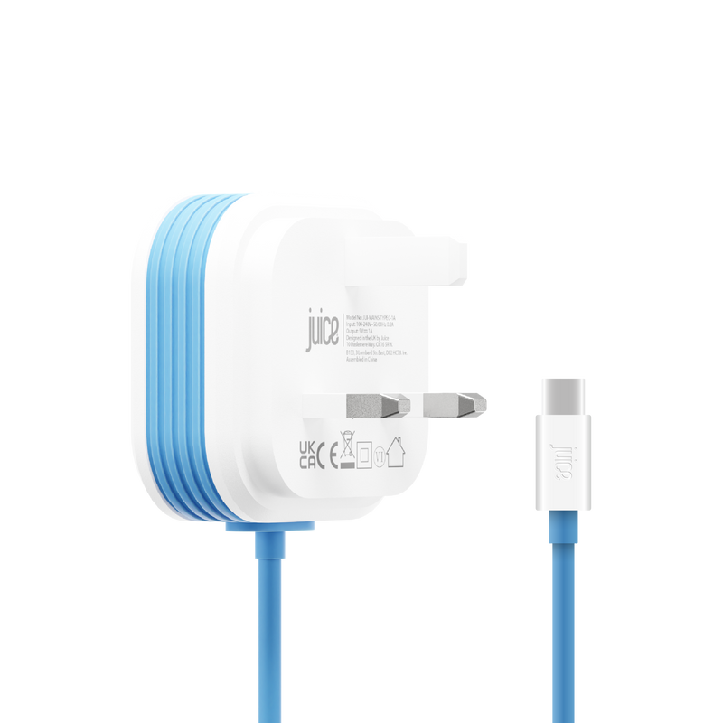 Juice 25W USB-C Mains Charger with 1.5 metre Integrated Cable