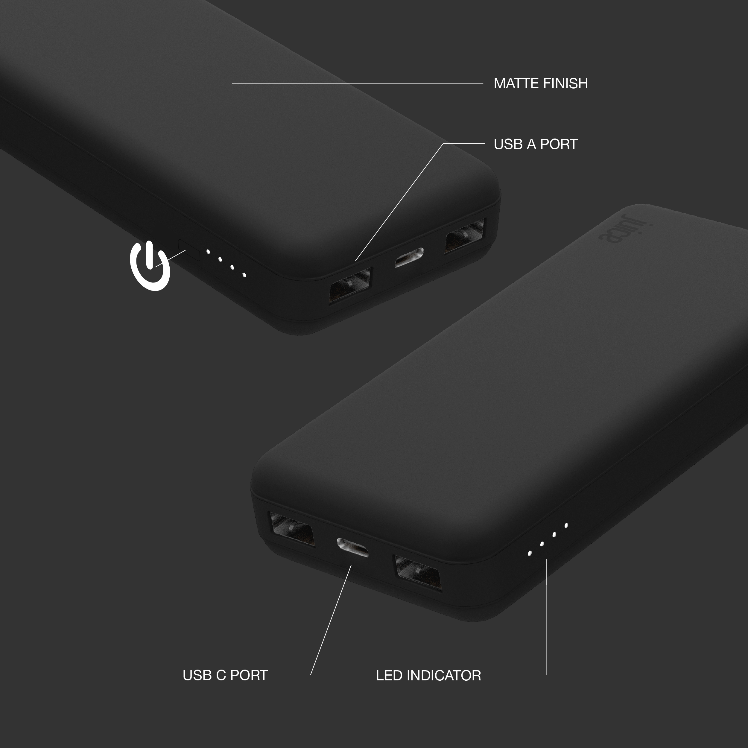 Juice ECO 5 Charge Power Bank – 15,000mAh