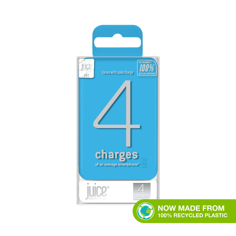 Juice ECO 4 Charge Power Bank – 12,000mAh