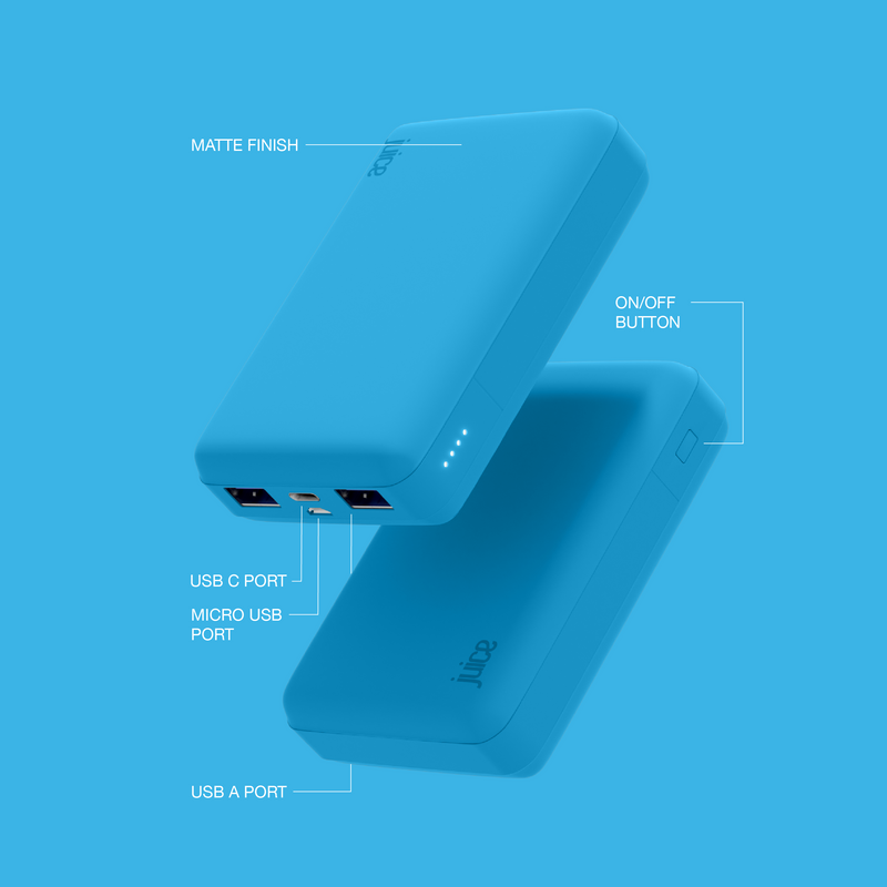 Juice ECO 4 Charge Power Bank – 12,000mAh