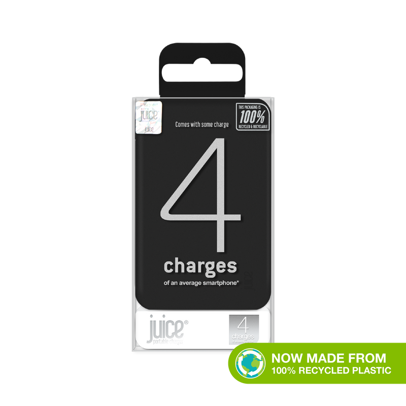 Juice ECO 4 Charge Power Bank – 12,000mAh