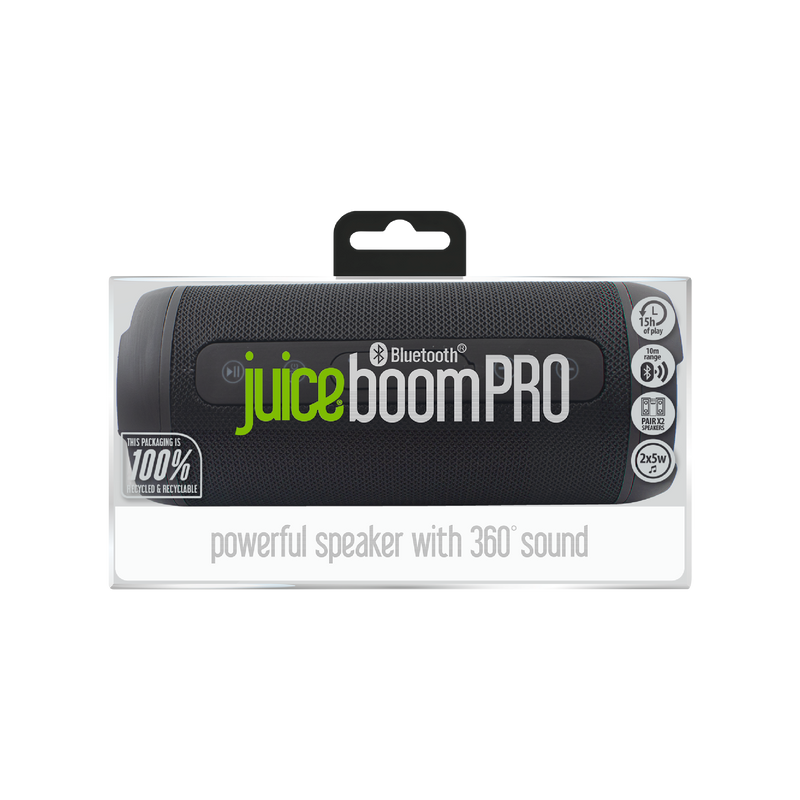 Juice Boom Pro Xl Speaker Juice Boom Pro Bluetooth Speaker – Black