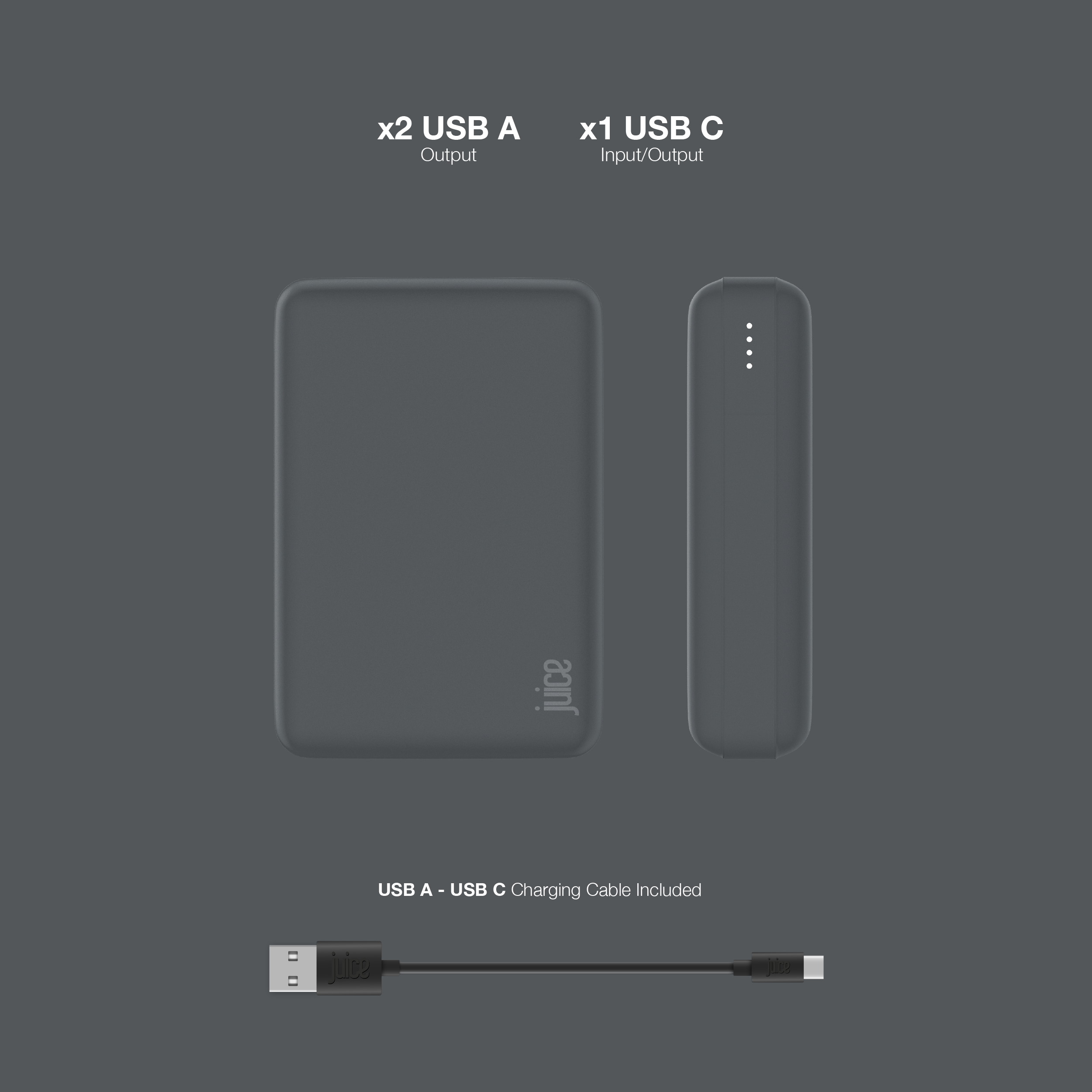 Juice ECO 3 Charge Power Bank – 10,000mAh