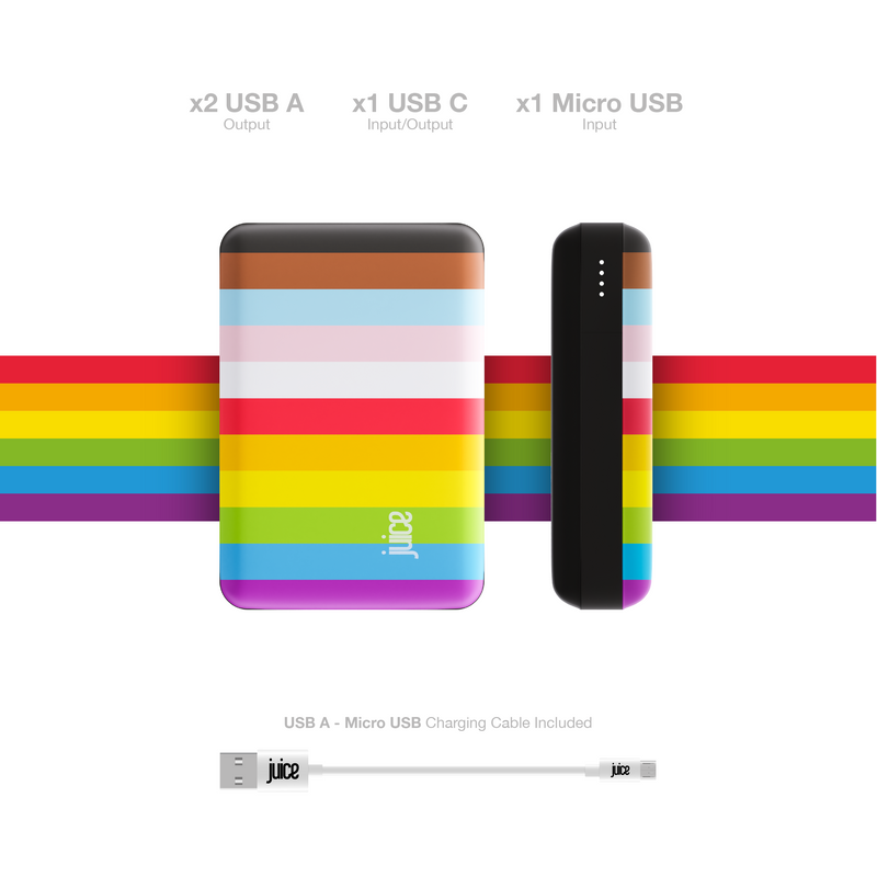 Pride Juice ECO 3 Charge Power Bank – 10,000mAh