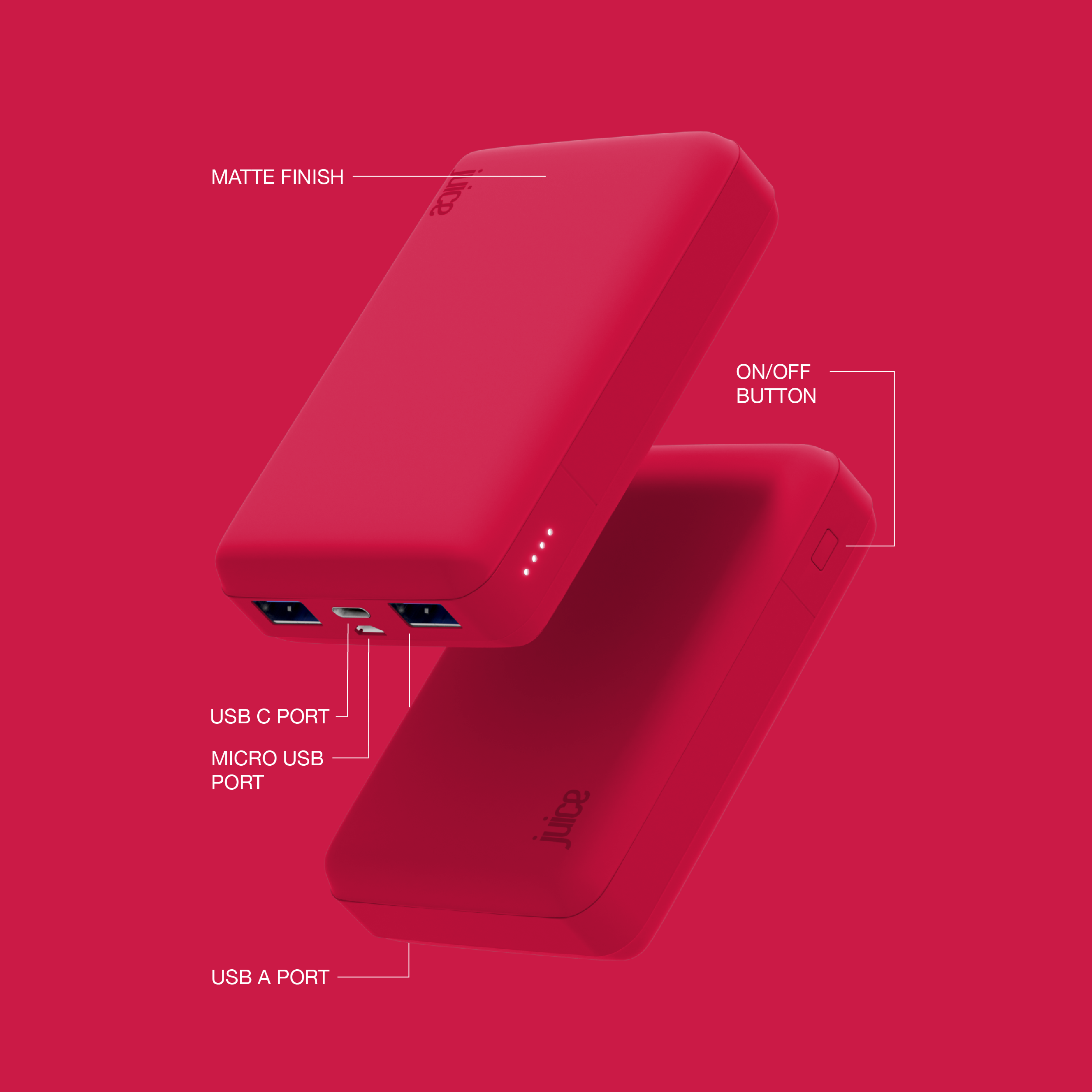 Juice ECO 3 Charge Power Bank – 10,000mAh