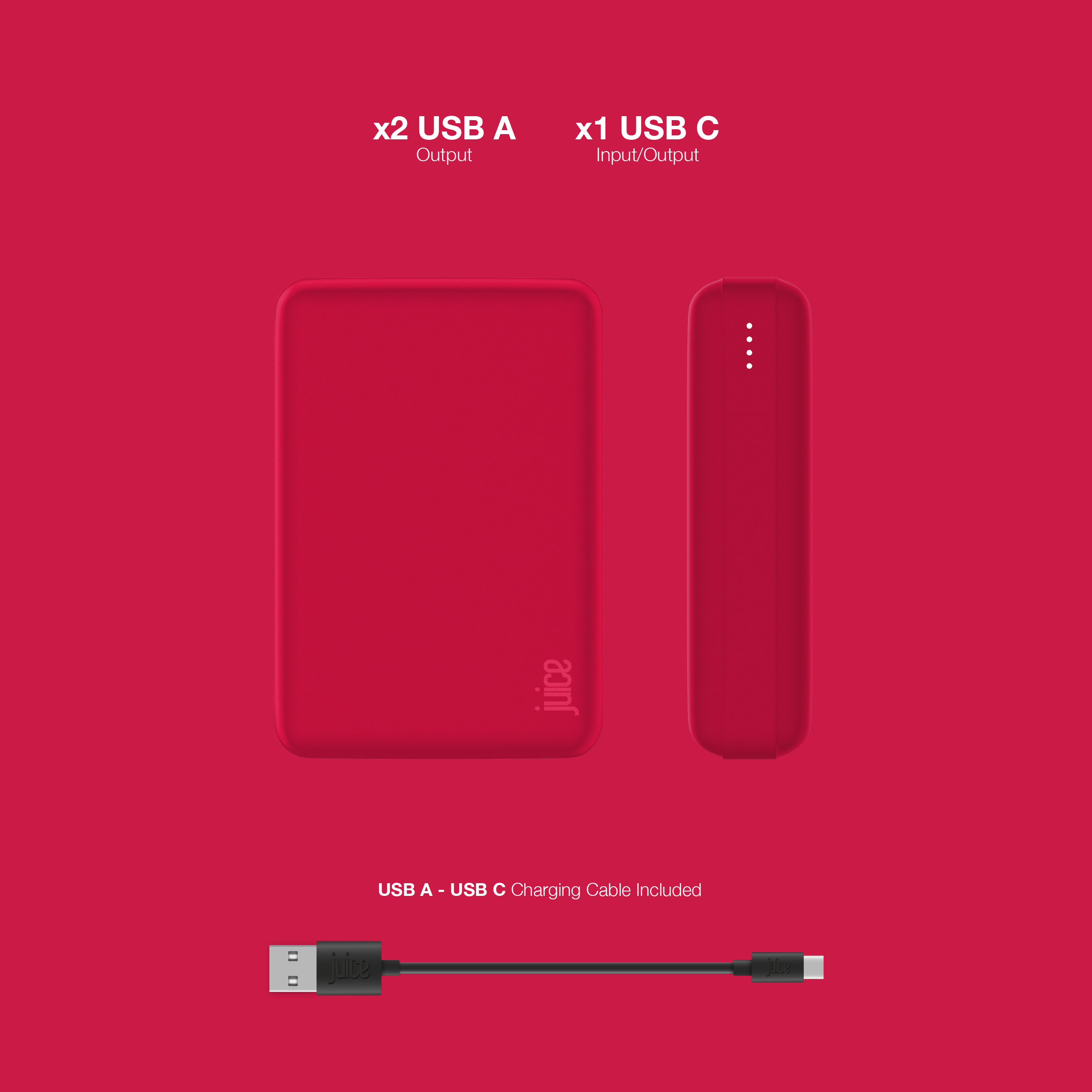 Juice ECO 3 Charge Power Bank – 10,000mAh