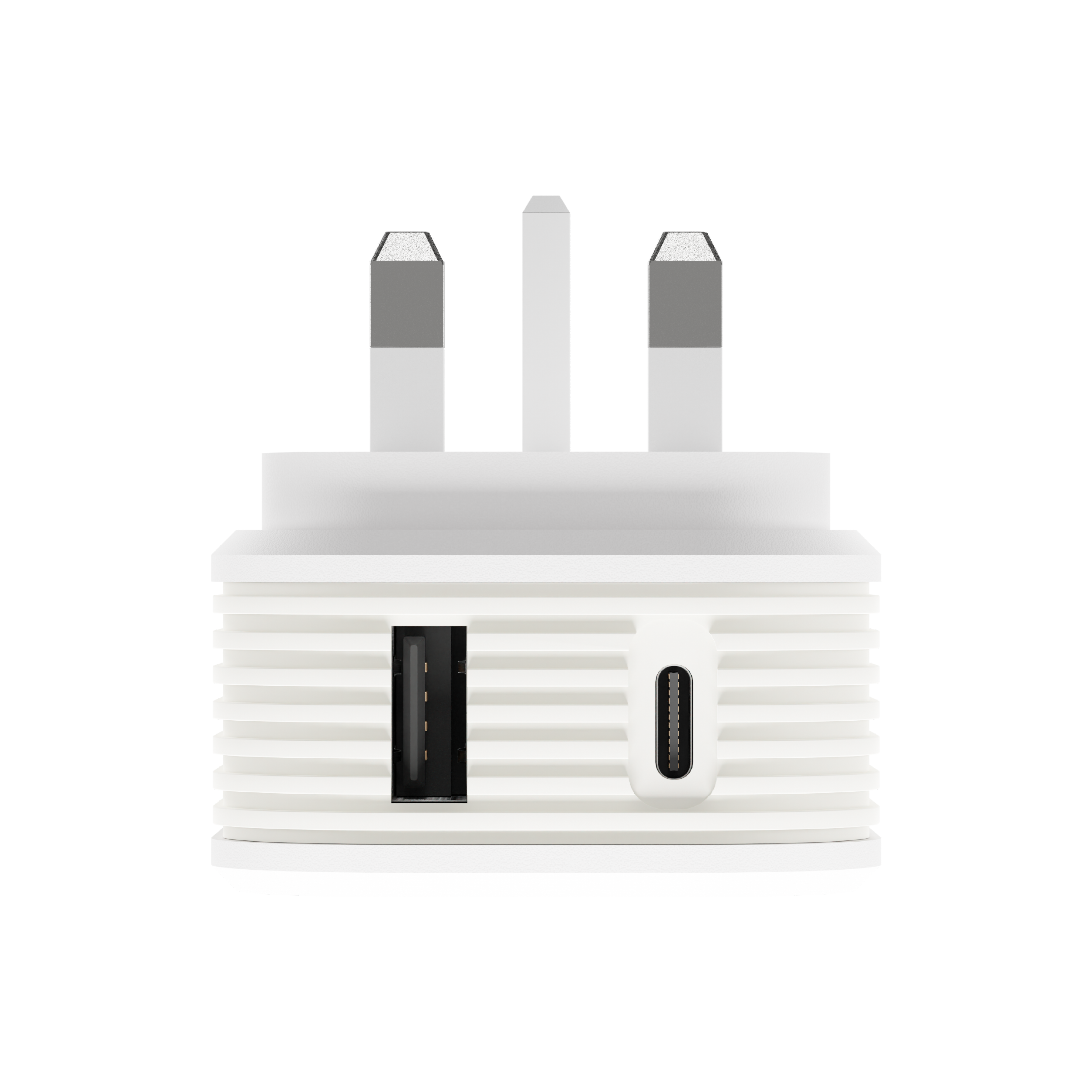 Juice 18W Dual Port Super Charge Plug – White