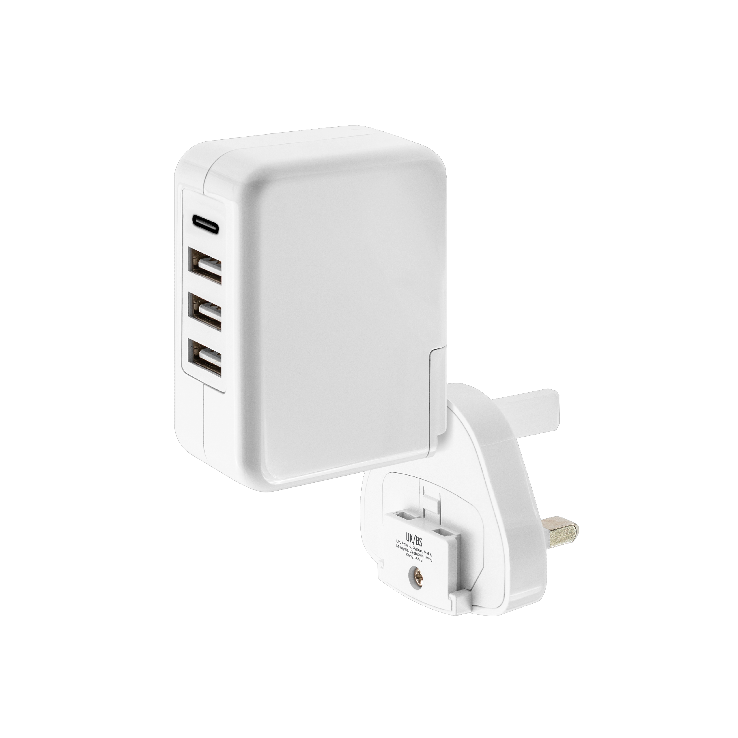 Juice 4.8 Amp Travel Juice Universal Charger – White