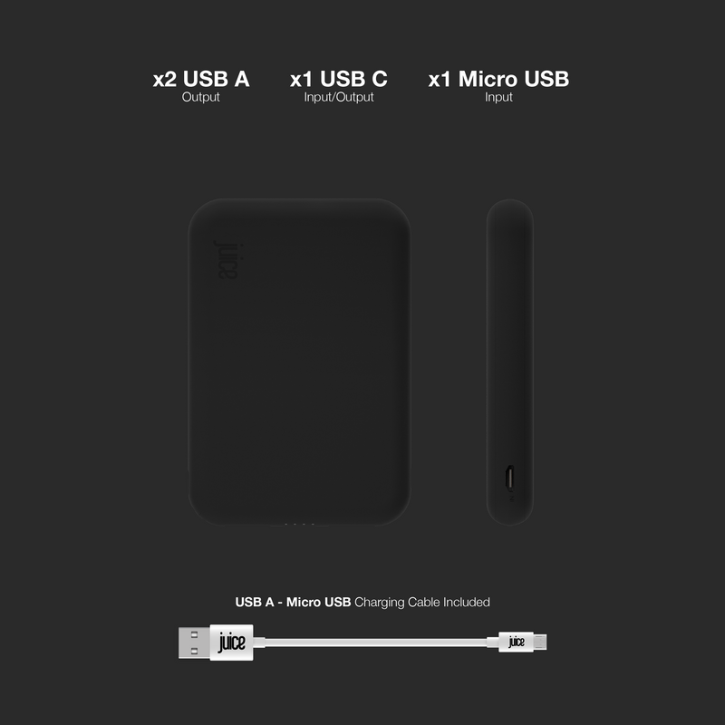 Juice ECO 2 Charge Power Bank – 5000mAh