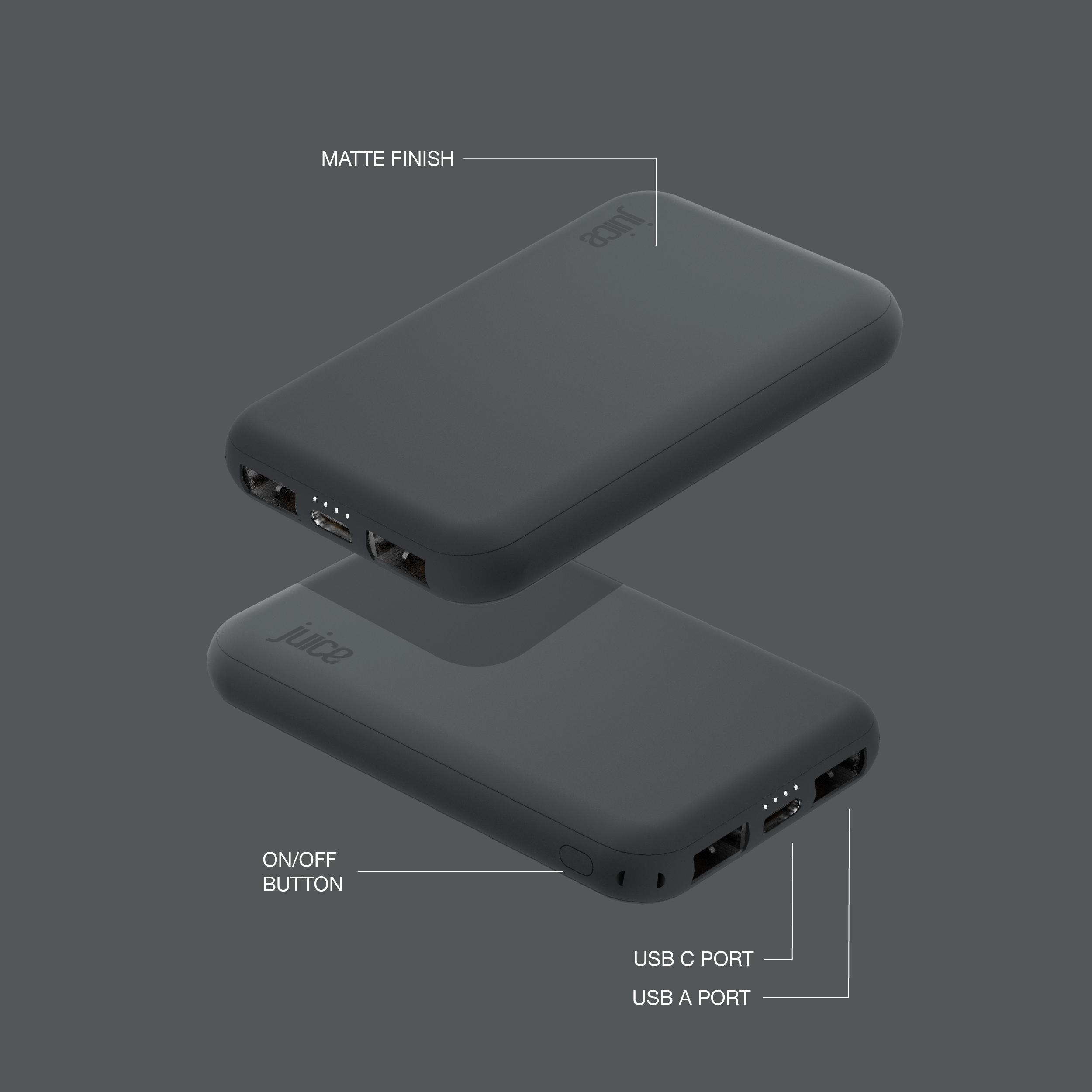 Juice ECO 2 Charge Power Bank – 5000mAh