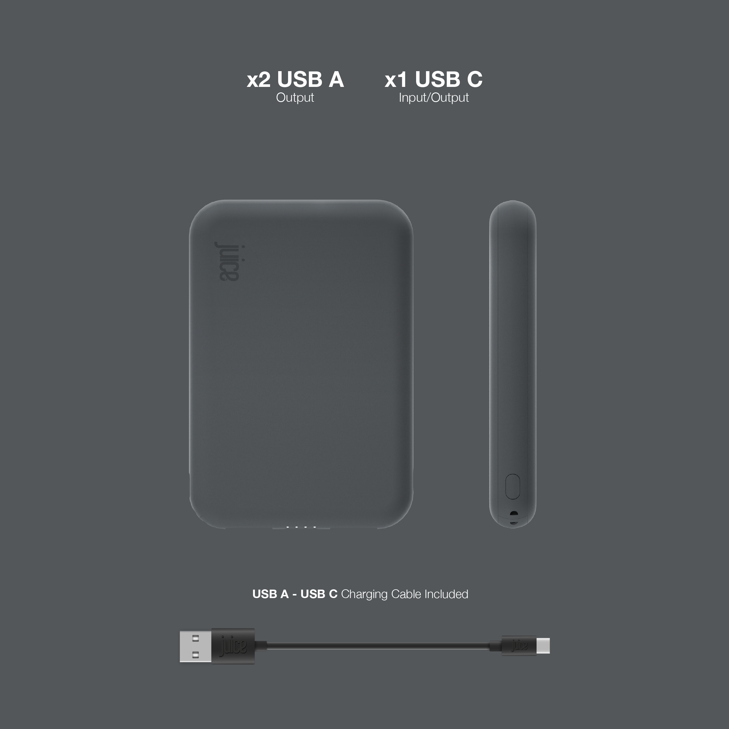 Juice ECO 2 Charge Power Bank – 5000mAh