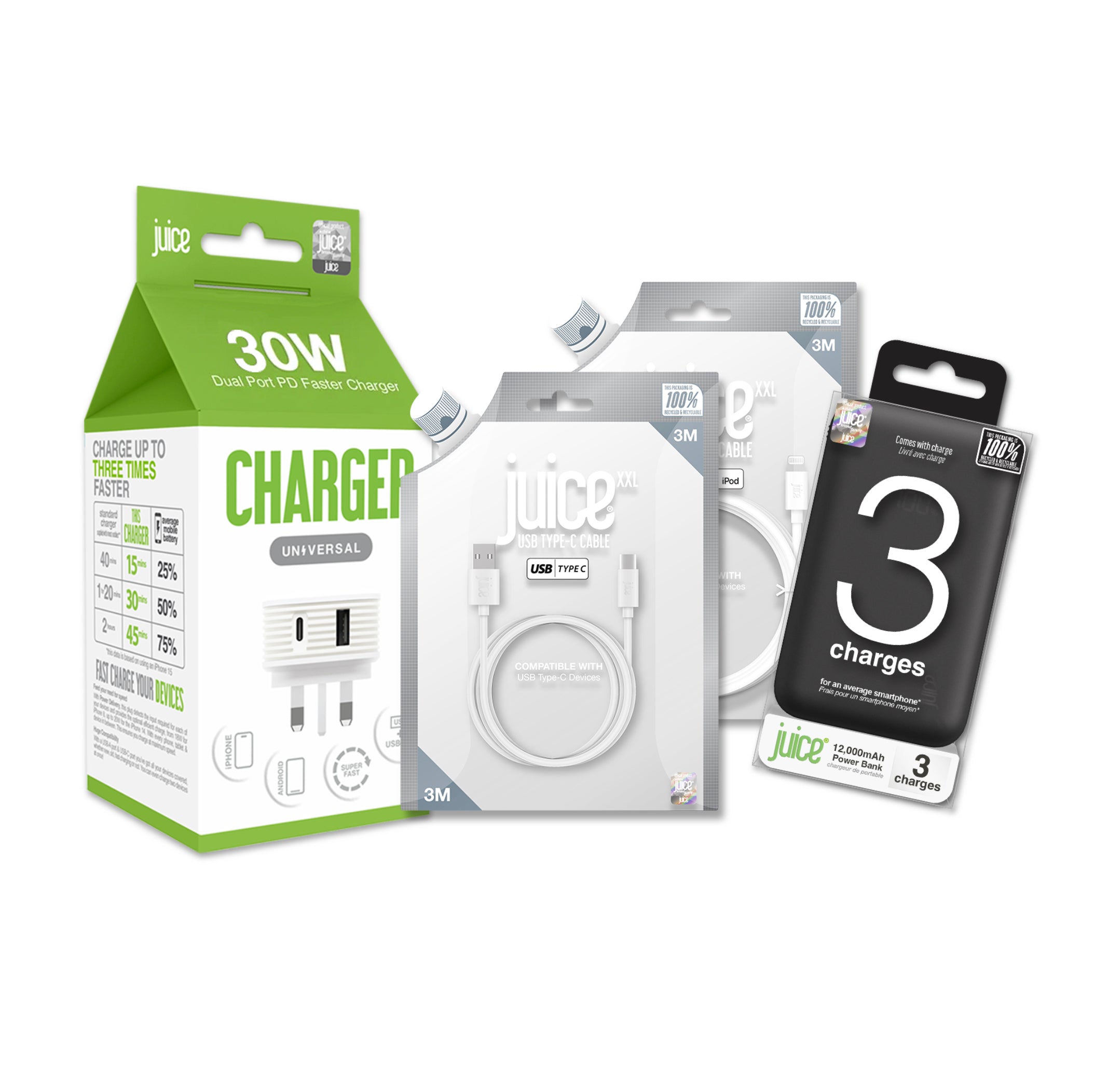 Juice Charging Accessories Bundle – Best Value Tech Deal