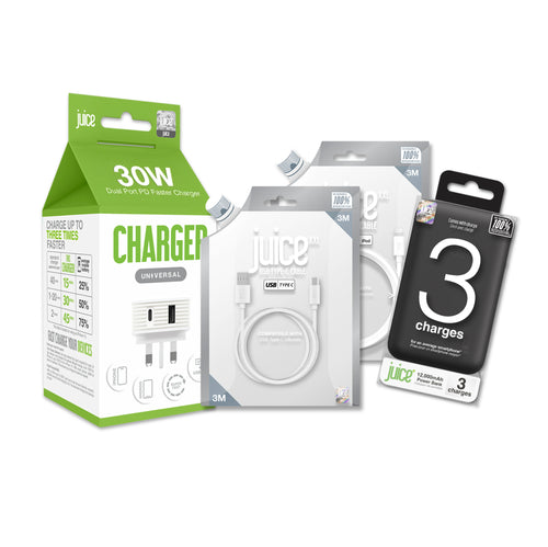 Juice Charging Accessories Bundle – Best Value Tech Deal