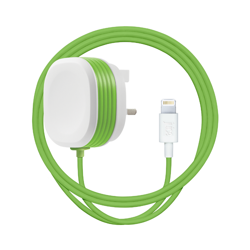 Juice 5 Watt Apple Lightning Mains Charger with 1.5 metre Integrated Cable