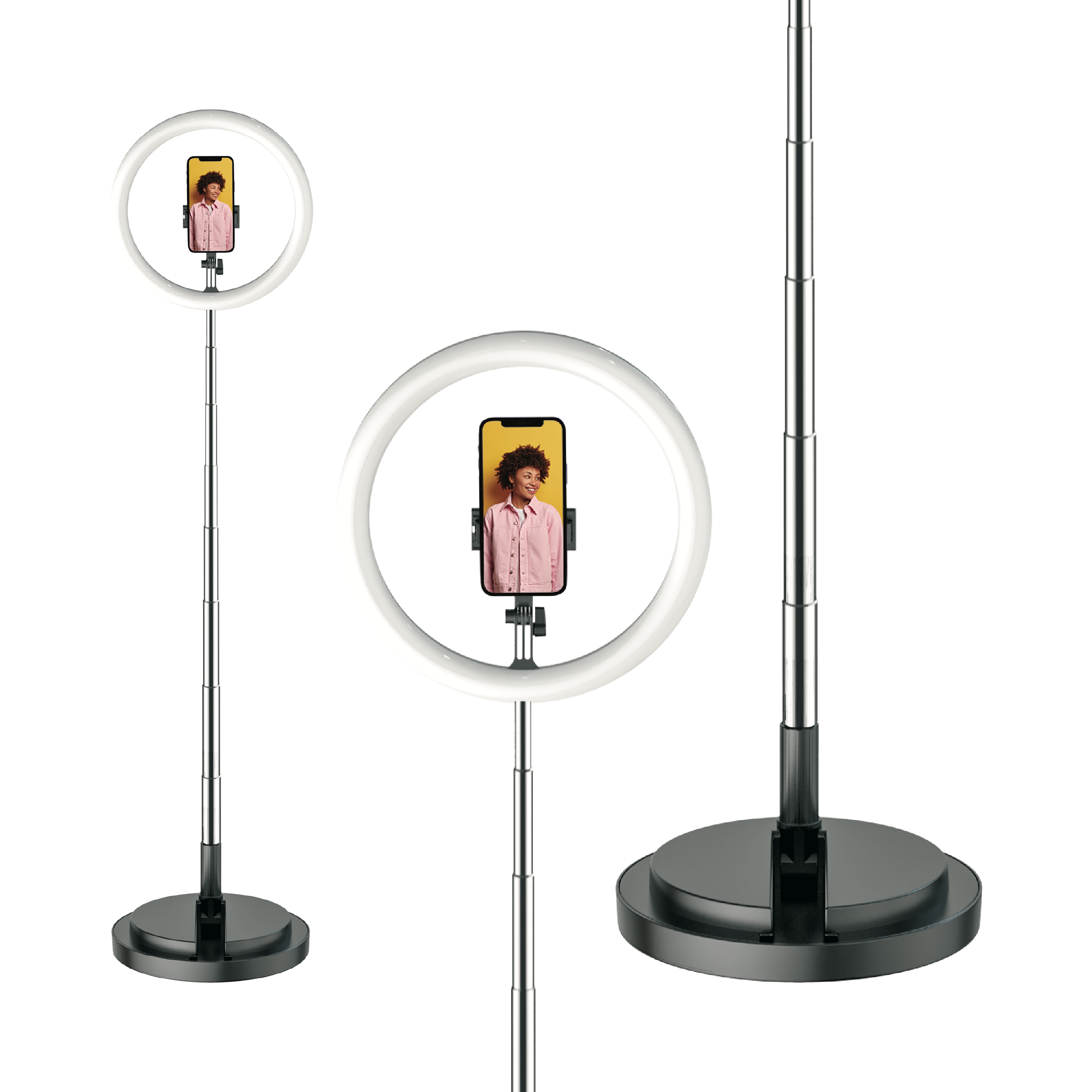 Folding Selfie Light Stand
