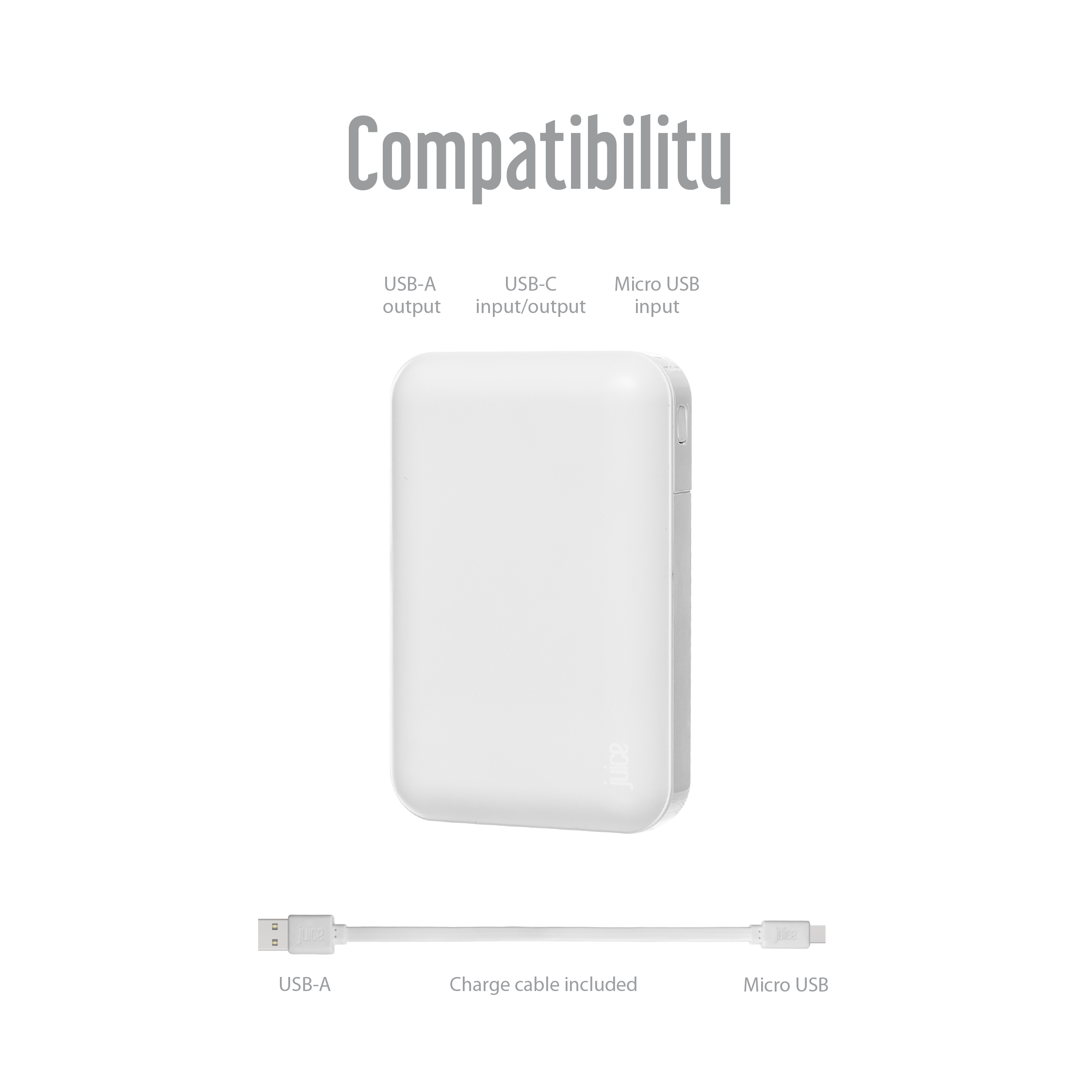 Juice 3 Charge Power Bank – 10,000mAh