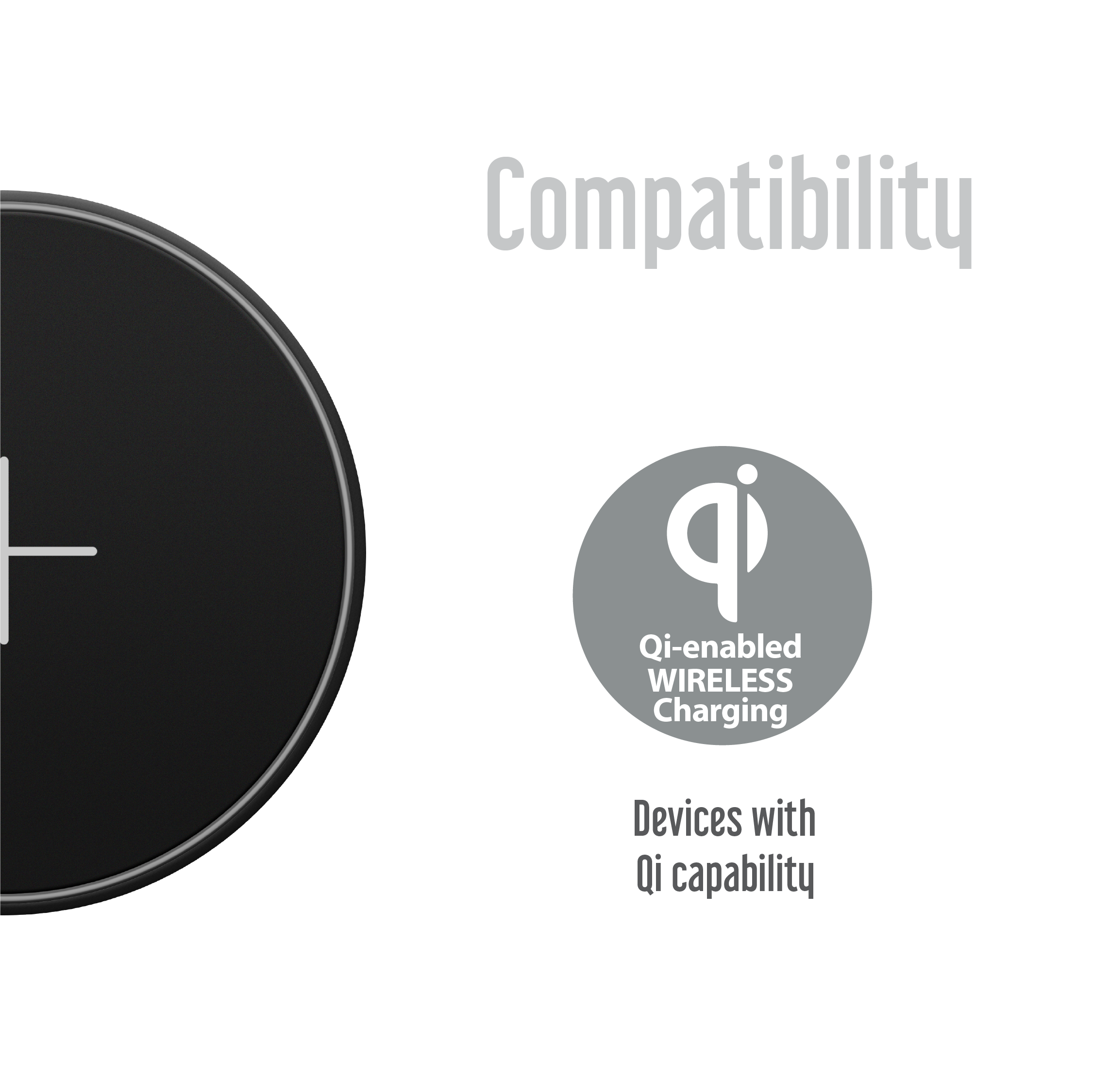 Juice 15W Wireless Charging Pad – Black