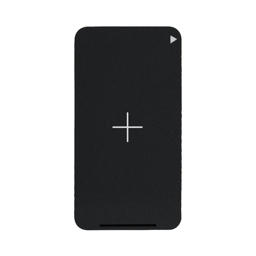 Front view of Juice 10W Wireless Charging Stand in Black