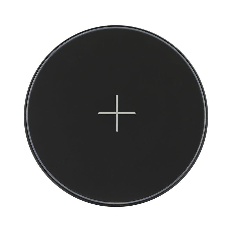 Birdseye View of Black Juice 10Watt Wireless Charging Pad