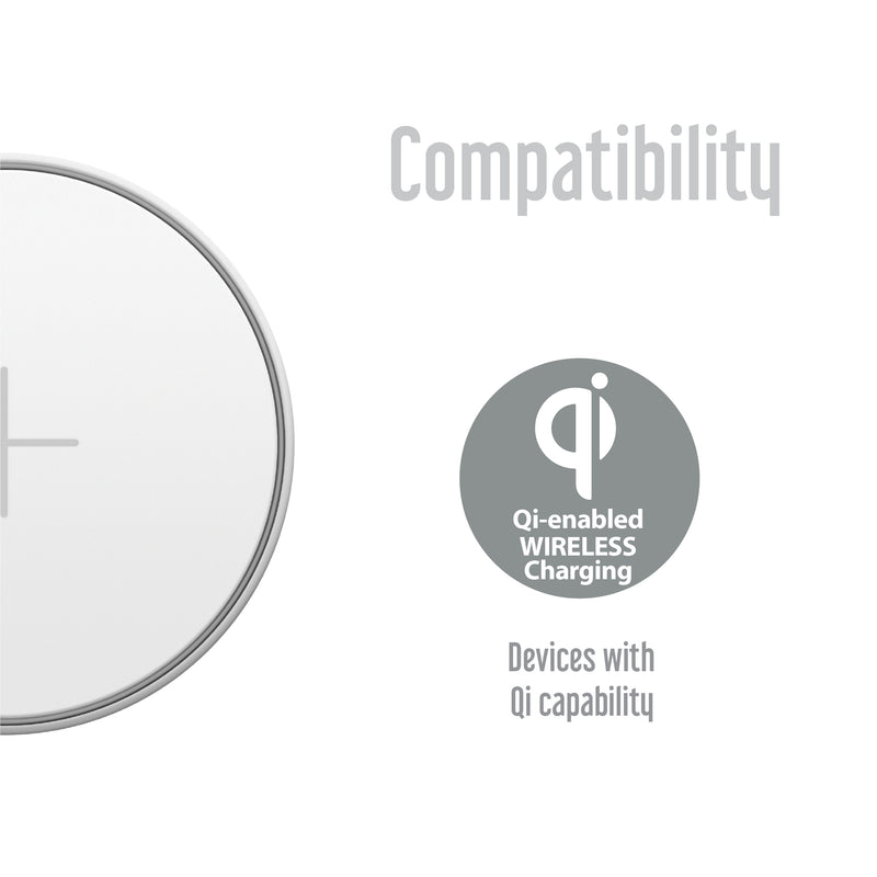 Wireless Charging Pad for Devices with Qi-Enabled Wireless Charging