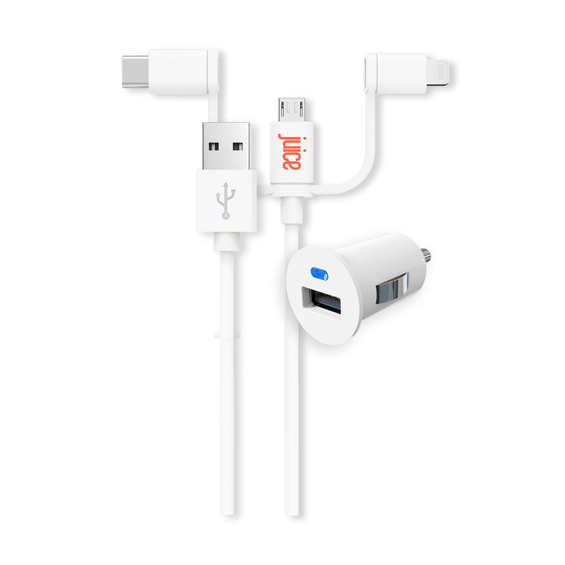 Juice 1 Amp Multi Connector Car Charger