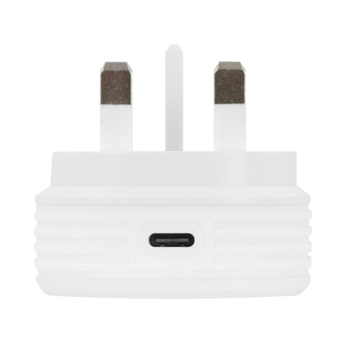 Juice 20W USB-C Mains Fast Charger Plug – White