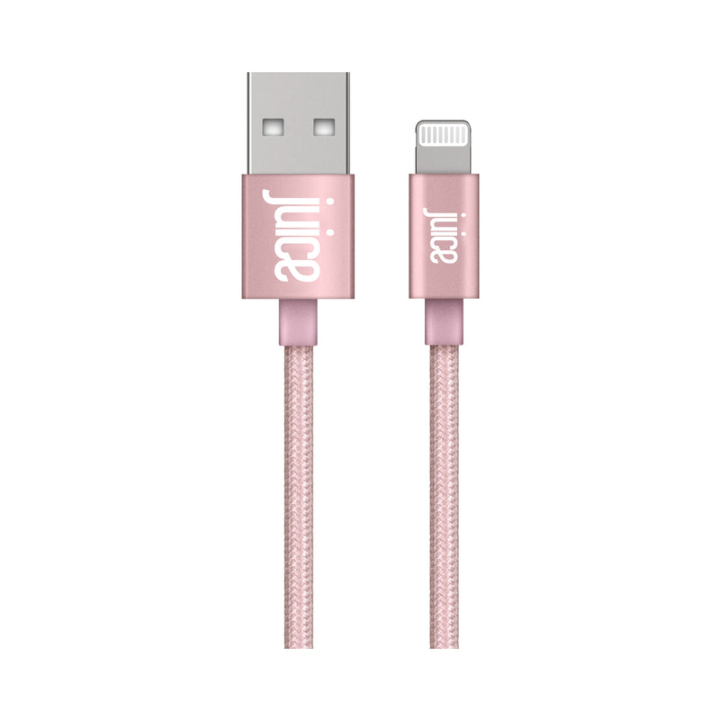 Juice Apple Lightning Braided Charging Cable 3m