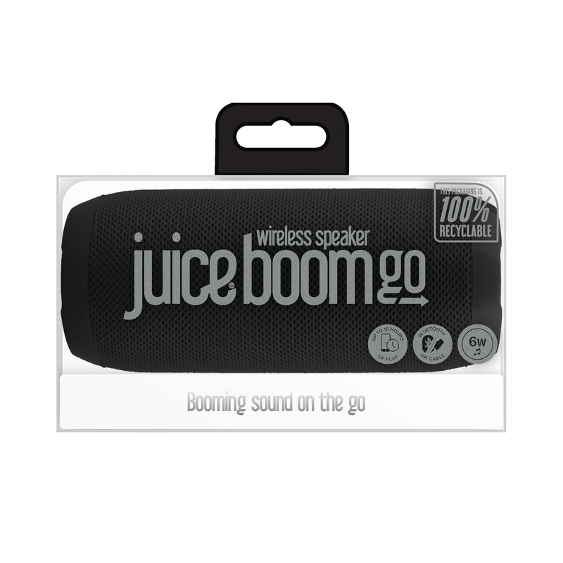 Juice Boom Go Bluetooth Speaker – Black