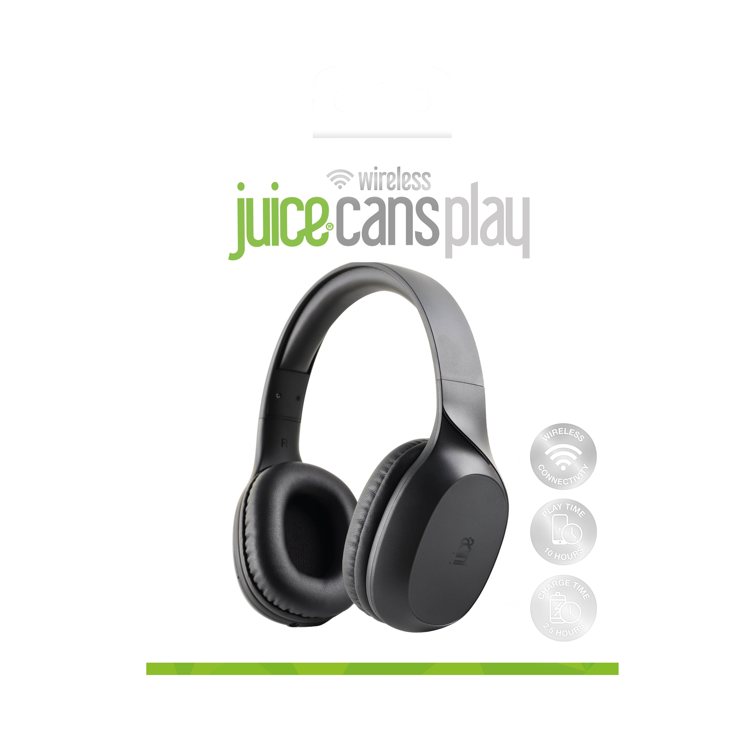 سماعات رأس Juice Cans Play 2022 - أسود