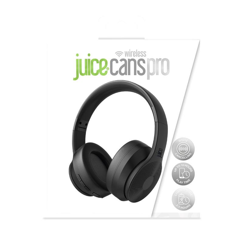 Juice Cans Pro Headphones – Black