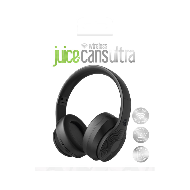 Juice Cans Ultra Headphones – Black