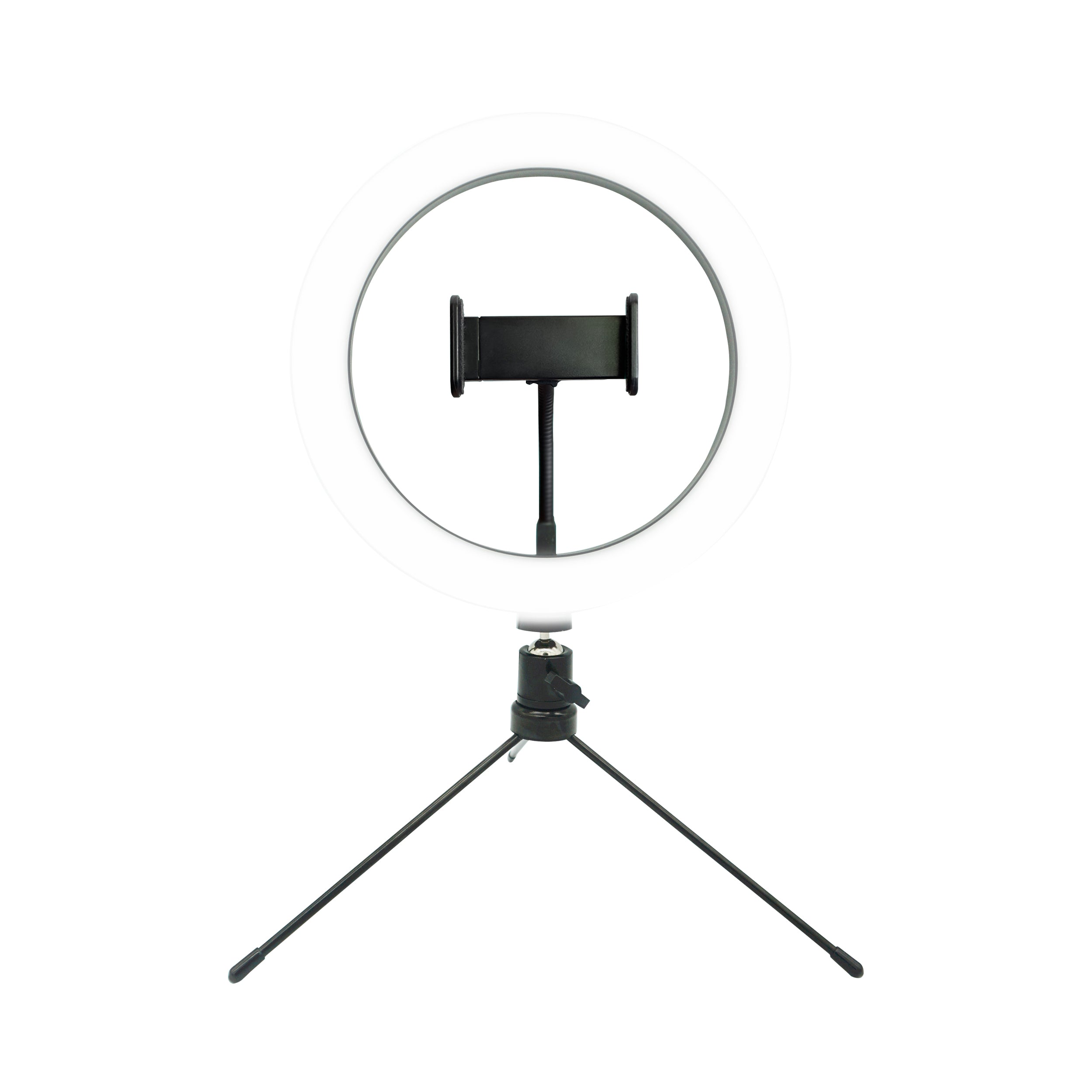 Juice Social 'Perfect Glow' Desktop Ring Light with Aluminium Legs