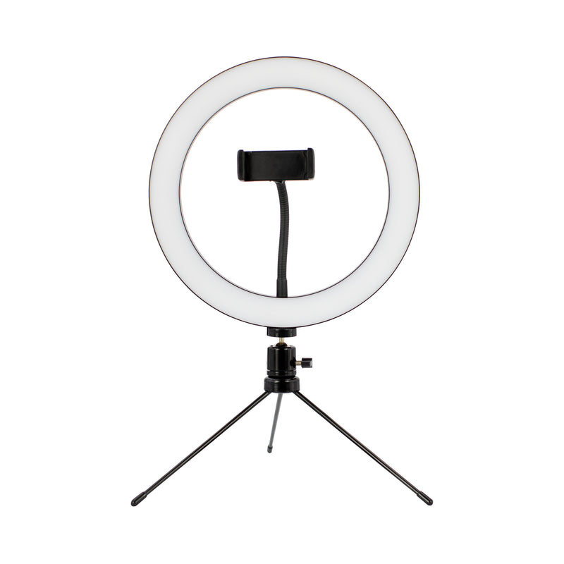 Juice Social 'Perfect Glow' Desktop Ring Light with Aluminium Legs