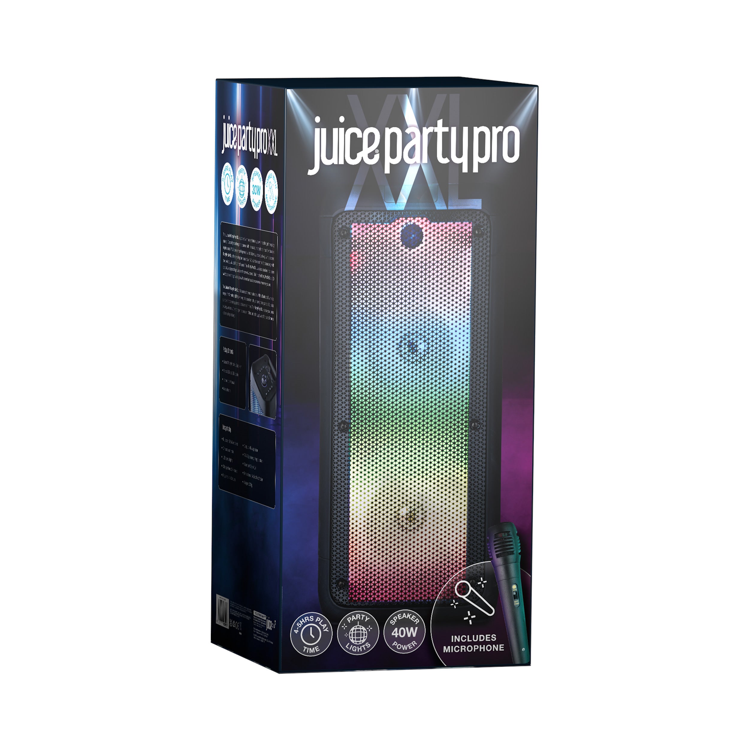 Juice Party Pro XXL Bluetooth Speaker – Black