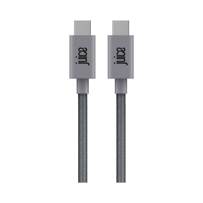 Juice USB Type-C to USB Type-C Braided Charging Cable 1M