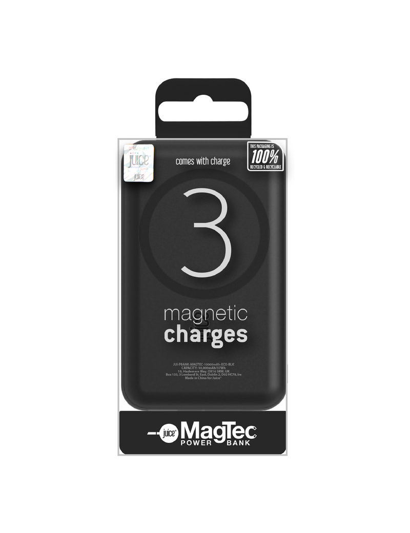 Juice ECO 3 Charge Mag Tec Power Bank – 10,000mAh