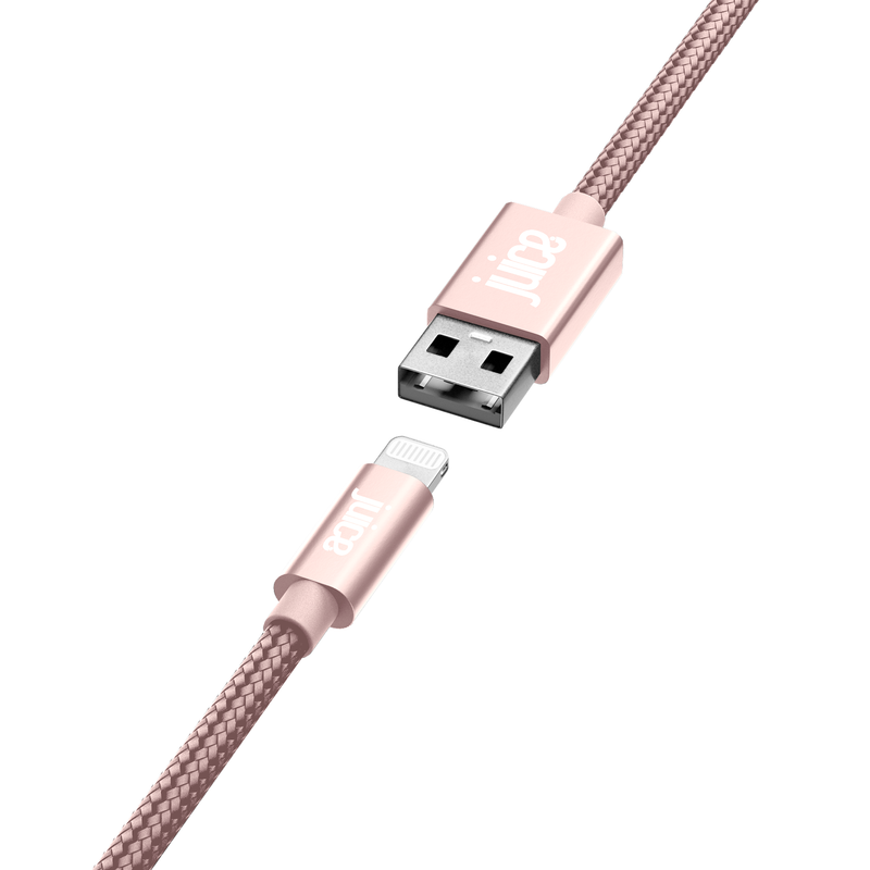 Juice Apple Lightning Braided Charging Cable 1m