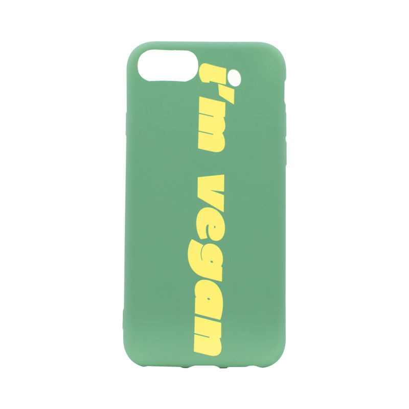 Juice x Urban Outfitters I'm Vegan iPhone 6/6s/7/8 Phone Case – Green