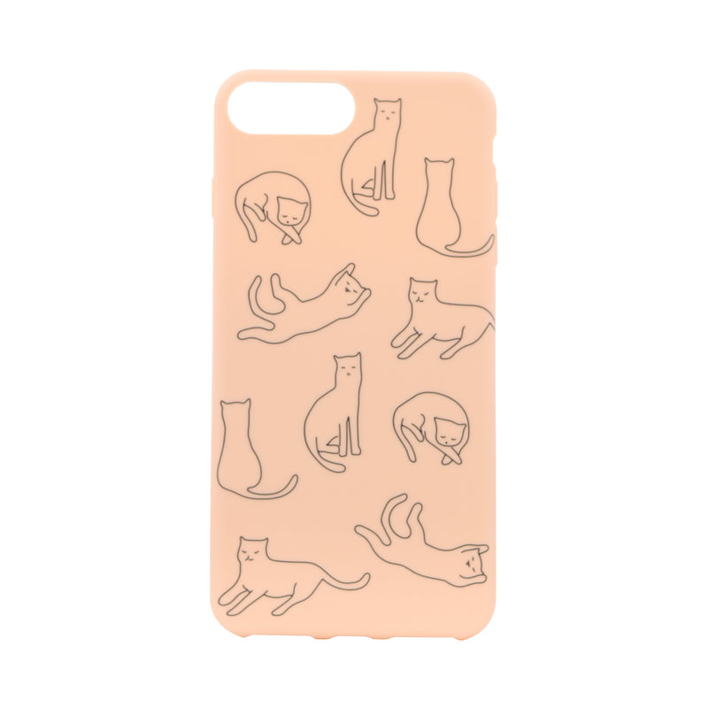 Juice x Urban Outfitters Cat Nap iPhone 6/6s/7/8 Phone Case – Salmon