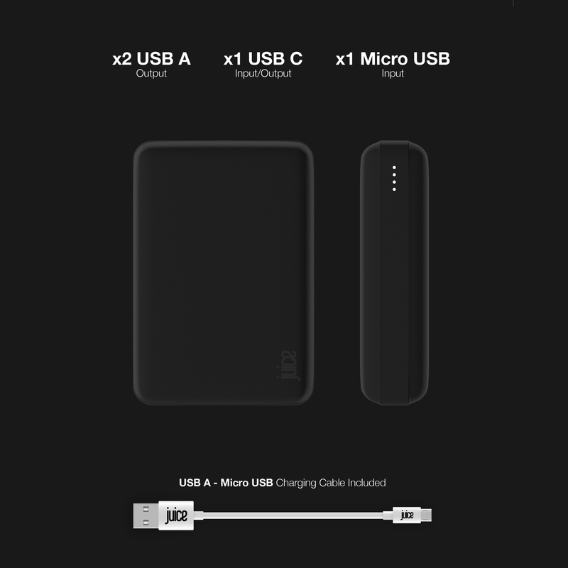 Juice ECO 4 Charge Power Bank – 12,000mAh