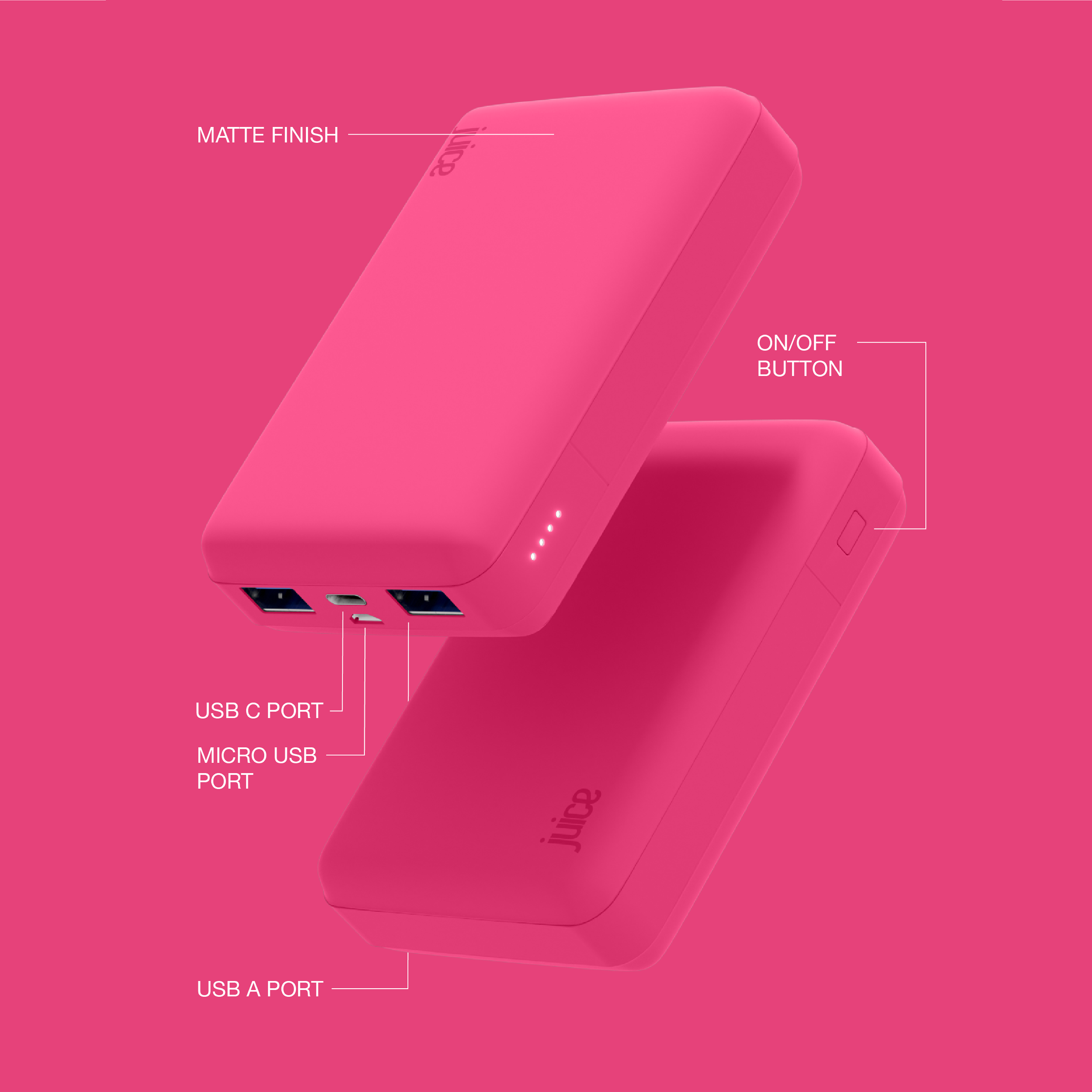 Juice ECO 3 Charge Power Bank – 10,000mAh